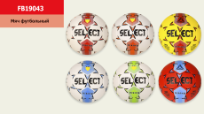 Мяч футбольный FB19043(30шт) №5, PU, 330 грамм, MIX 6 цветов(КИ)