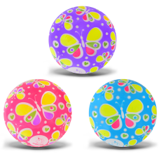 М'яч гумовий арт. RB20310 (500шт) 9", 60 грам, 5 кольорів(КІ)
