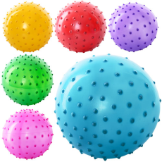М'яч масажний MS 0021 (250шт) 3 дюйми, ПВХ, 20г, 6 кольорів,
