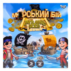 Настільна розважальна гра "Морський бій. Pirates Gold" укр. (10)(Пок)