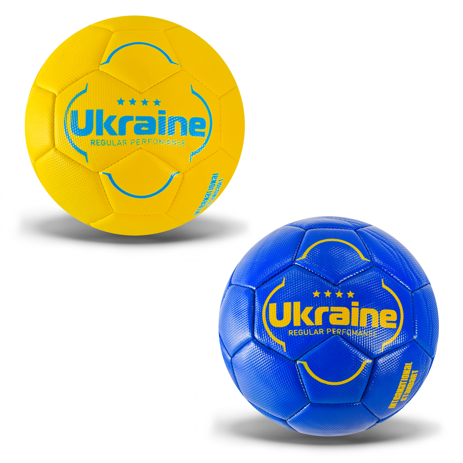 М'яч футбольний  арт. FB24501 (100шт) №3, PU, 280 грам, MIX 2 кольори, сітка+голка(КІ)
