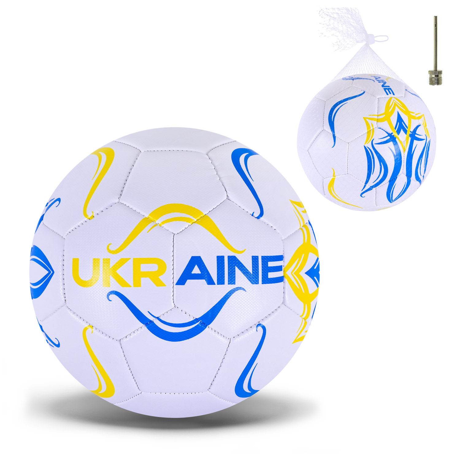 М'яч футбольний арт. FU2585 (30шт)  №5, TPU 420 гр(КІ)