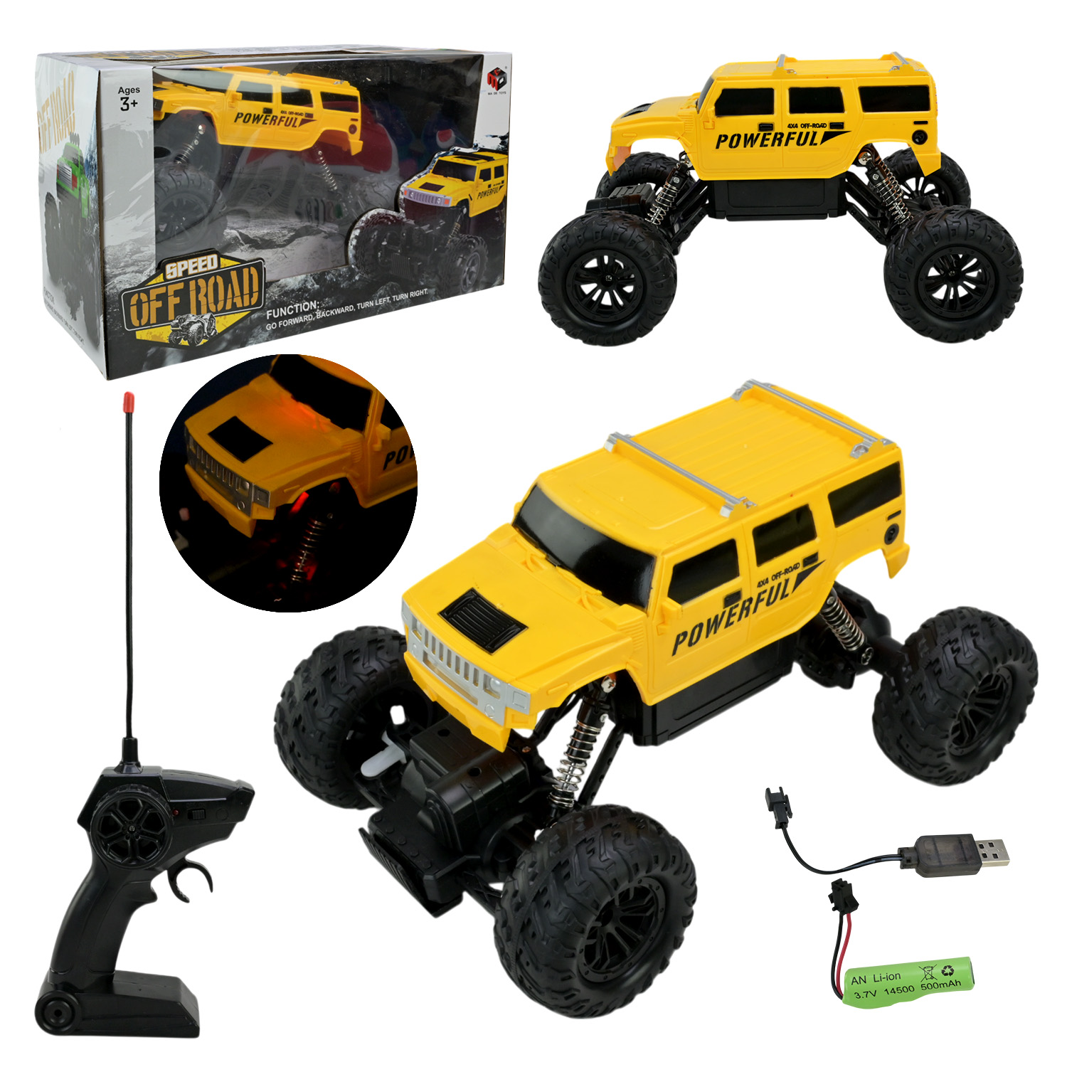 Машина р/к арт. L-E565 (16шт/2) акум.  короб. 36*20,5*21см(КІ)