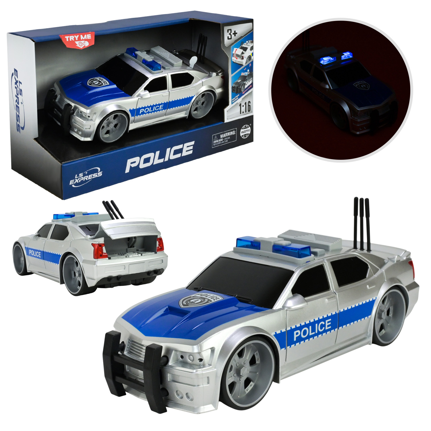 Машина батар. арт. WY620B (24шт) 