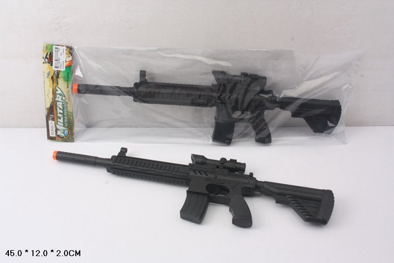 Автомат-трещітка арт. M16A-11 (300шт/2)    пакет 45*12*2см(КІ)