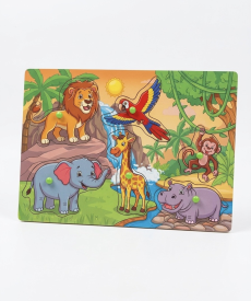 Пазл-вкладиш "Сафарі"																			