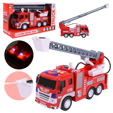 Машина арт.ZY228A(36шт/2)батар. Пожежна машина, світло,звук,бризкає водою, короб. 32*11,5*18,5(КІ)
