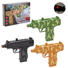 Автомат арт. 8180-42 (288шт/2)  батар. 2кольора,світло,звук,мішень, короб. 17,1*33*12,5см(КІ)