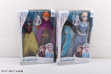 Лялька арт. YF1138E (96шт) 2 види, сукня, взуття в короб. 20*31,5*5 см(КІ)