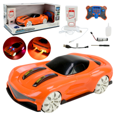 Машина р/к арт. PM3414 (18шт) "POWERMOTORS" акум,світло,звук,пар,заряд.станція,пульт кер.,(КІ)