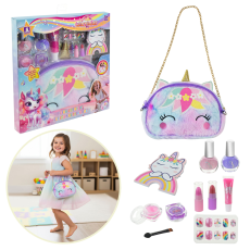 Набір косметики арт. ZR-54A (72шт/2)  помада, блиск для губ, лак для нігтів, нігті, косметичка,(КІ)