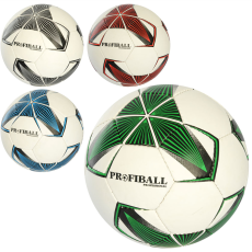 М'яч футбольний 2500-179 (30 шт) розмір 5, ПУ 1,4мм, ручна робота, 32панелі, 400-420г, 4 кольори, 