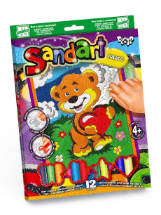 Набір для творчості "Santart" Фреска из песка" (10), SA- 01- 01- 10(Пок)