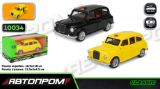 Машина мет.  арт. 10034 (48шт/2) 5 inch TAXI,відкр.двері, у коробці 16,5*7*8см(КІ)