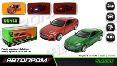 Машина мет. арт. 68415 (48шт/2) 1:35 BMW M850i Coupé,батар, світло,звук,відкр..двері,(КІ)