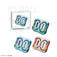 Головоломка антистресс IQ ball 633-117R (160шт) в коробке 11,5*3*10,5 см(КИ)