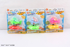 Іграшка водоплавна  арт. 0809 (480шт/4)заводна, 2 види мікс, на планшет 19*14*4см(КІ)