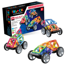 Конструктор магнітний IBLOCK арт. PL-923-527 (48шт/2)16дет.,короб. 26,5*7,2*18,3см(КІ)