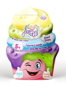 В'язка маса "Fluffy Slime" пакет 500 г укр. (12)(Пок)