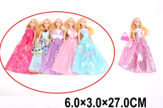 Кукла  2105-26 (2042292) (240шт/2) 6 видов,в пакете 6*3*27 см(КИ)
