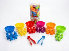 Кмітливі звірята, 56 дет. туба